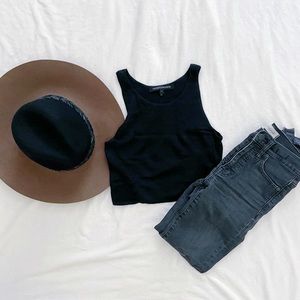 Naked Cashmere Cropped Tank Top